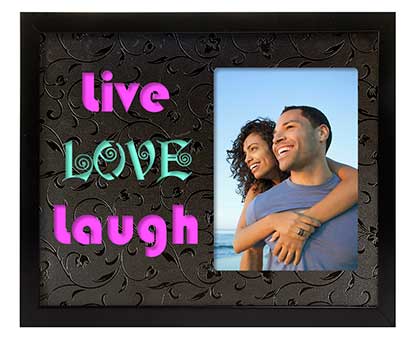 Live love laugh LED Frame